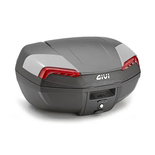 Ultimissimo Modello Bauletto Givi E46N2 Riviera Monolock 46lt grigio-