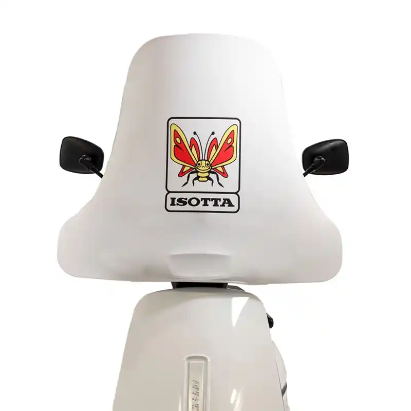 Copri Parabrezza Isotta Logo Farfalla bianco- Ordina Subito