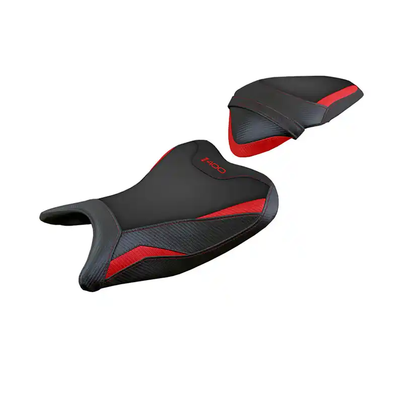 A Buon Prezzo Rivestimento Sella Aragona Kawasaki Z 400 rosso-