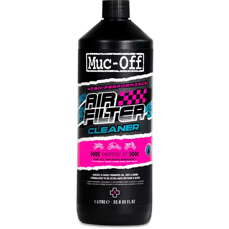 Non Perdere Detergente Muc Off Moto Air Filter Cleaner 1L-