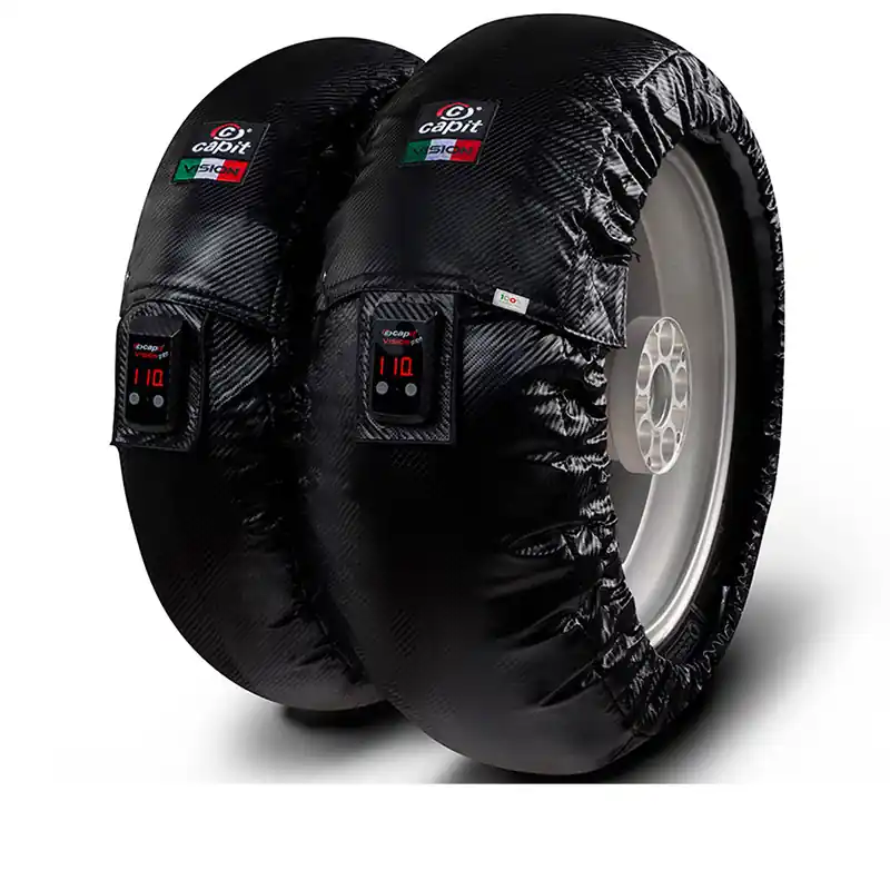 Termocoperte Capit Suprema Vision M/XL carbon look-EU-220/230V Offerta Lampo