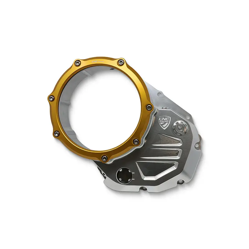 Promozione Carter Frizione Cnc Racing Ducati argento oro-