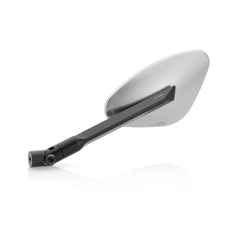 Rizoma Specchio Genesi Sinistro BS173A Argento- Prezzo Basso