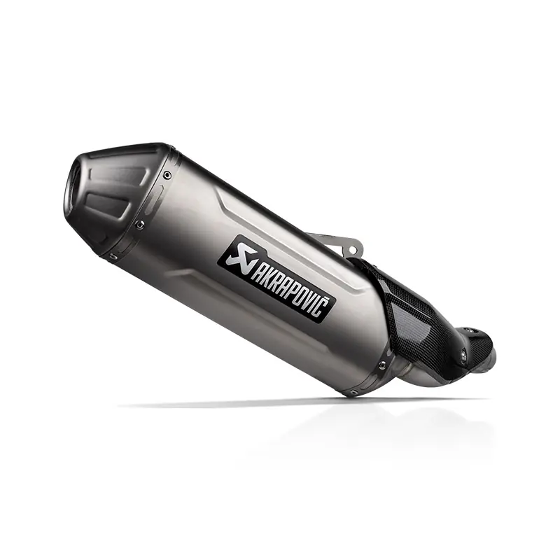 Akrapovic Titanio Omologato Slip On KLE 500- Pagamento Sicuro