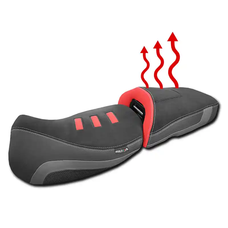 Promozione Esclusiva Sella Standard Riscaldata Prostatico R1300GS ADV nero rosso-