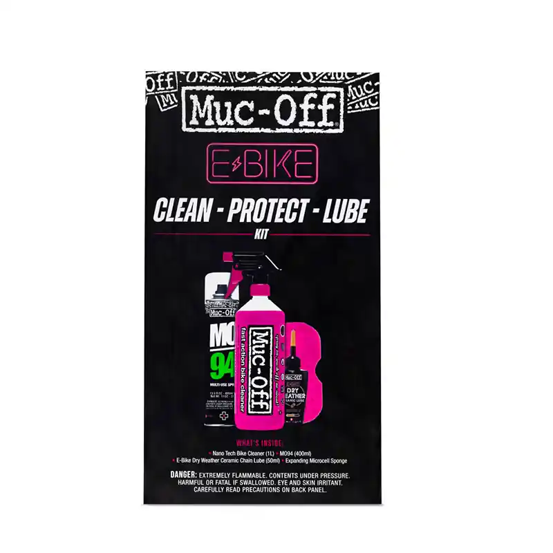 Kit Pulizia Muc Off EBike Clean Protect Lube- Esclusivo