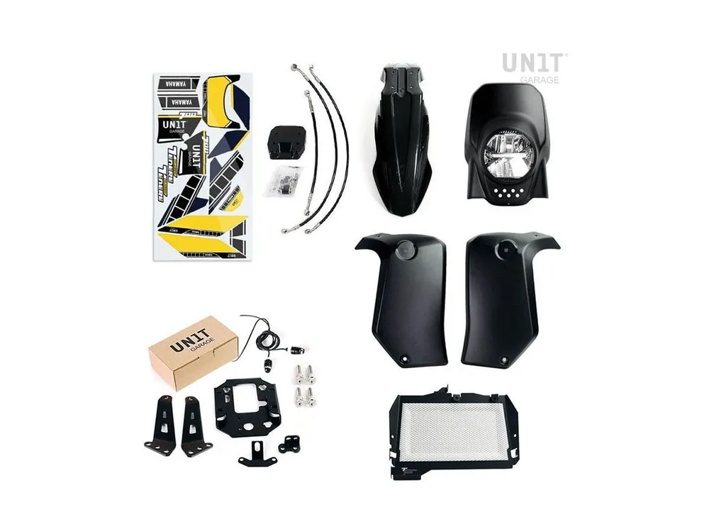 KIT NERO UNIT GARAGE YAMAHA TENERE 700 / WORLD RAID 2019-2021- Occasione