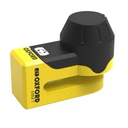 Compra Oggi Stesso Lucchetto da moto bloccadisco Mini T - 5,5mm Giallo
