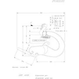 MARMITTA SITO LEOVINCE PIAGGIO APE 50 - 4221 Promo Stagionale