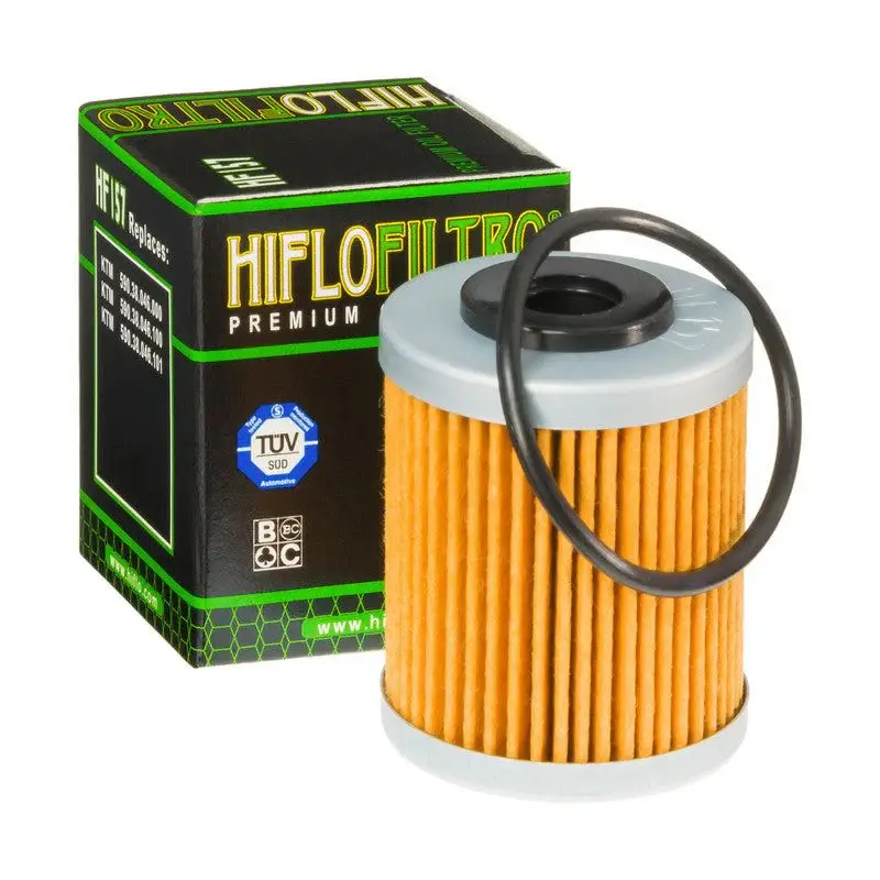 HIFLO Filtro olio HF157 BETA 250 / 400 / 450 / 525 RR ENDURO, KTM SECONDO FILTRO Più Venduto