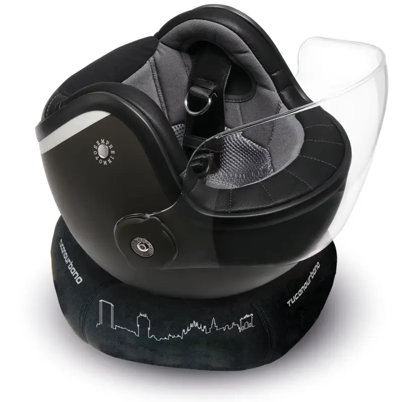 TUCANO Poggiacasco supporto casco da casa e ufficio Atollo Skyline in Neoprene Promozione