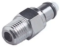 Esclusivo Connettore in ottone cromato maschio per DUCATI