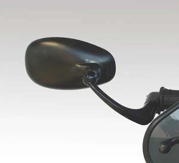 ISOTTA specchio universale a manubrio ovale mobile nero dx Offerta