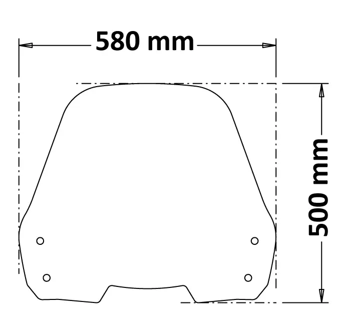 Quantità Limitata ISOTTA parabrezza SUNRA ROBO-S
