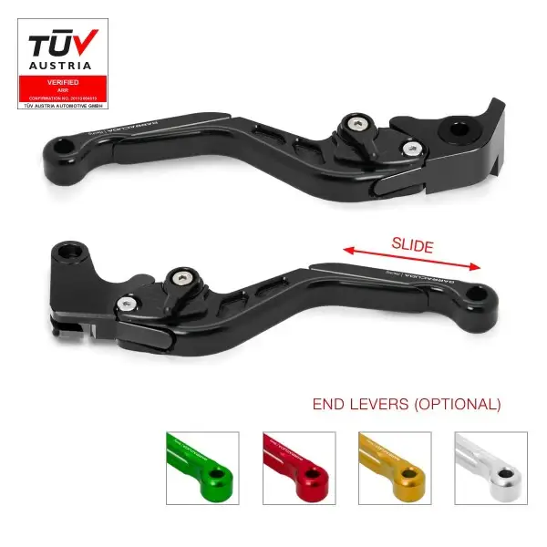 BARRACUDA Kit Leve Freno e Frizione per KAWASAKI Versys 1000 2012 - 2015 Di Tendenza