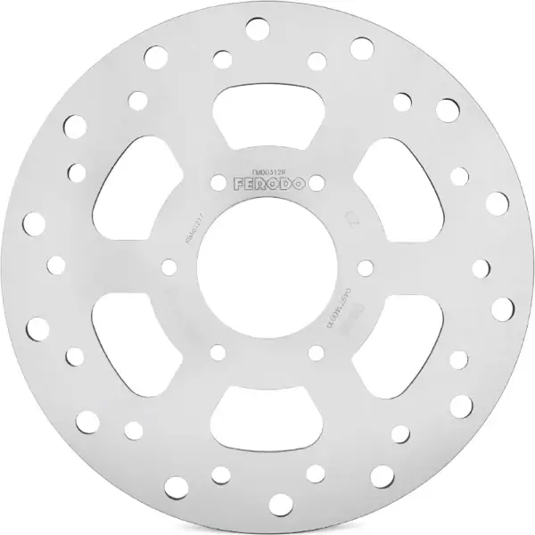 Disco Freno FERODO FMD0312R Posteriore per DERBI GPR R 50 1998 - 2000 Professionale