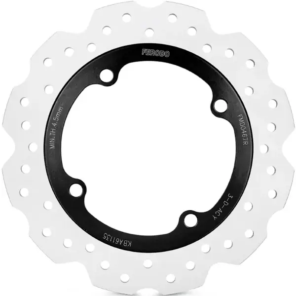 Consegna Rapida Disco Freno FERODO FMD0467R Posteriore per HONDA CB 500 F 500 2013 - 2015