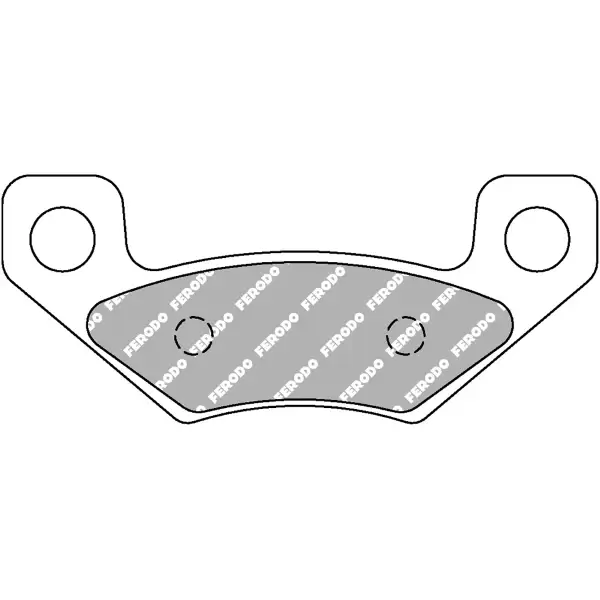 Pastiglie Freno Ferodo Off-Road FDB2272SG Posteriore per CAN-AM DS 450 X 450 2008 - 2009 Prezzo Conveniente