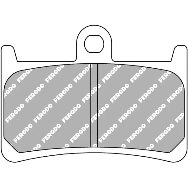 Pastiglie Freno Ferodo Eco Friction FDB605EF Anteriore per YAMAHA YZF-R1 1000 1998 - 1999 Offerta Limitata