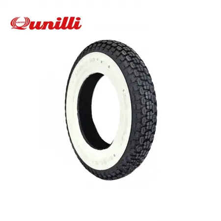 PNEUMATICO COPERTONE UNILLI 3.00-10 4PR FASCIA BIANCA TUBE TYPE VESPA Novità