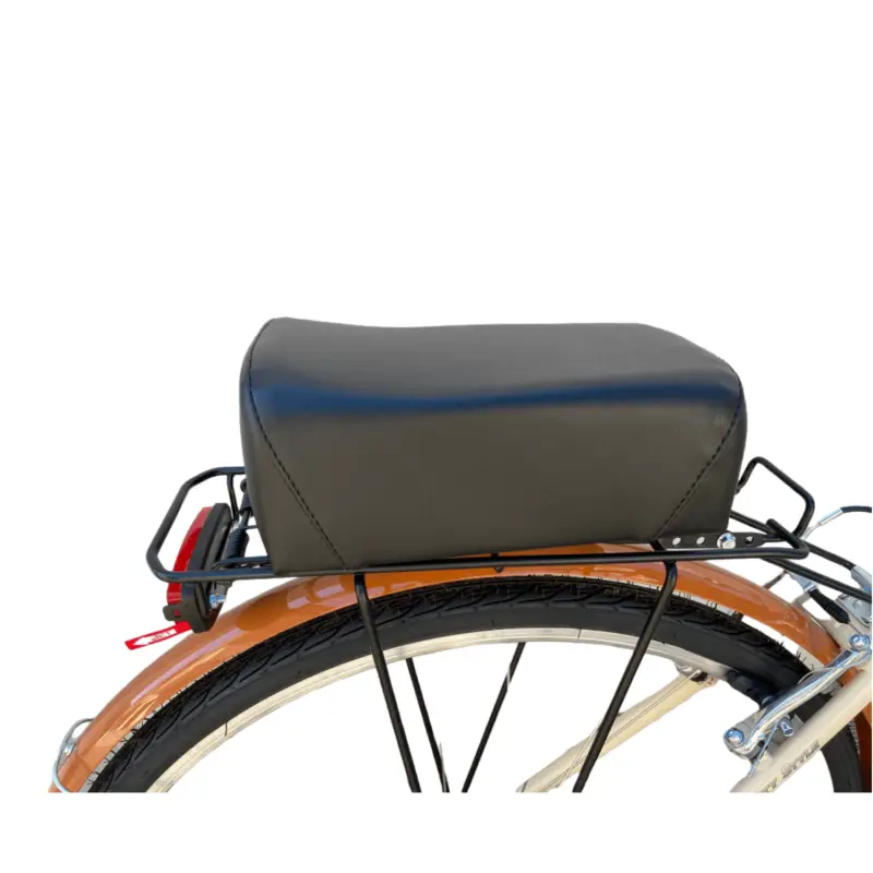 SEDILE CUSCINO POSTERIORE PER BICICLETTA COMPLETO DI ATTACCHI Occasione Imperdibile