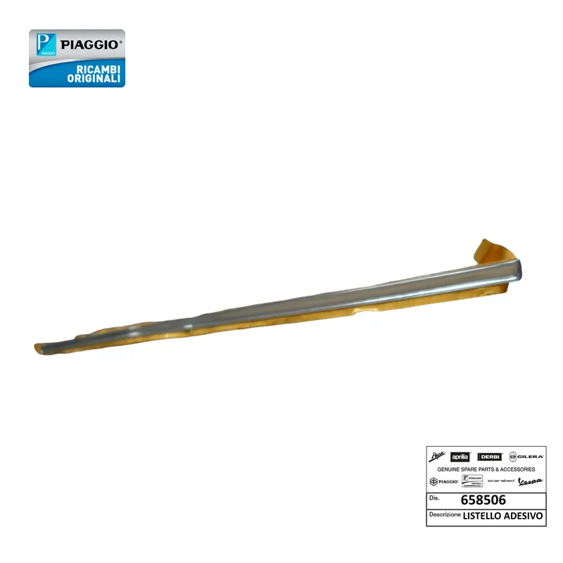 Bestseller LISTELLO ADESIVO CROMATO ORIGINALE PIAGGIO APE CALESSINO