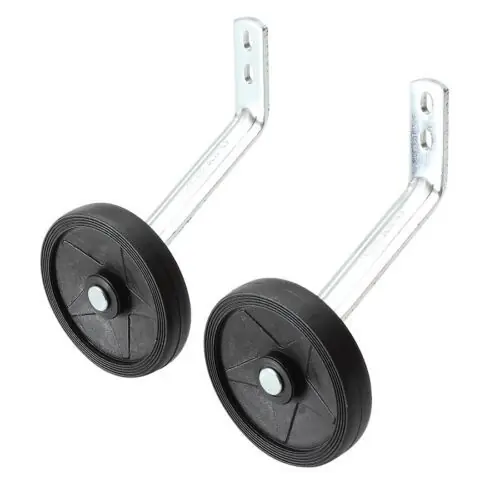 COPPIA ROTELLE BICI BAMBINO BAMBINA 14″ CON DUE FORI BICICLETTA STABILIZZATORI Bestseller